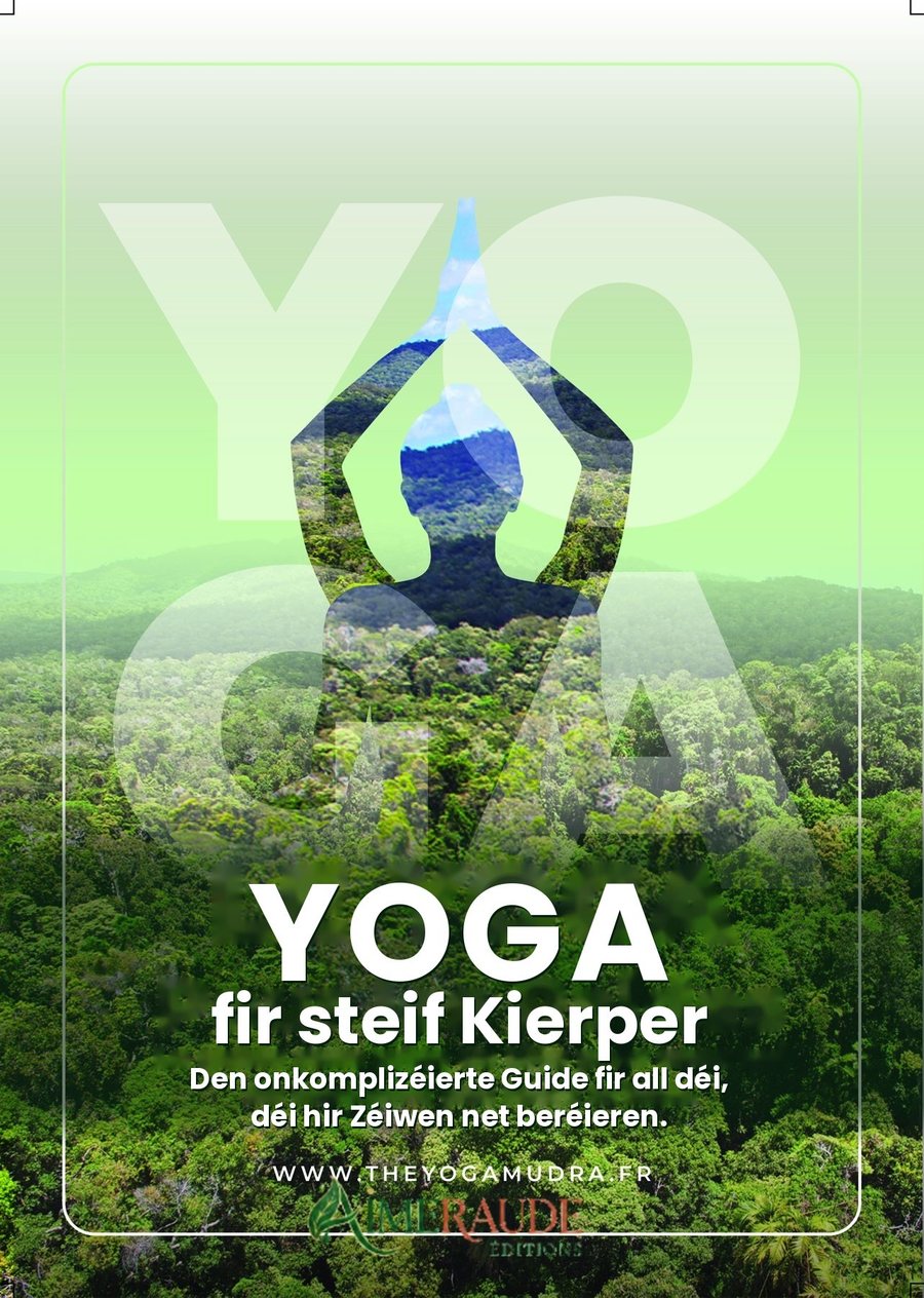 Cover vum Buch „Yoga fir steif Kierper“